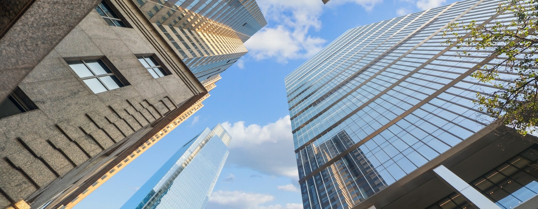 multiple skyscrapers