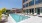Shimmering resort-style pool	