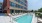 Sparkling swimming pool	
