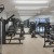 A gym with exercise equipment at The Driftway apartments for rent in Philadelphia